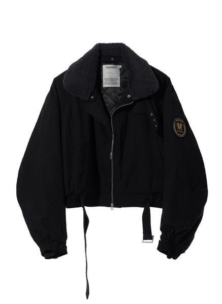 Image of EQUALNEAR - Heartcore Bomber Jacket (Black)