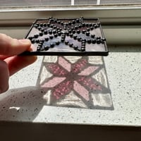 Image 2 of Quilt Block - Magentas