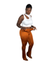 Silk Strech Pants Image 5