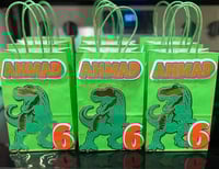 Image 1 of Dinosaur favor bags