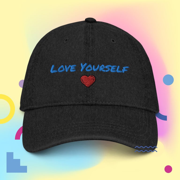 Love Yourself Denim Hat