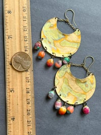 Image 5 of Colorful tin earrings