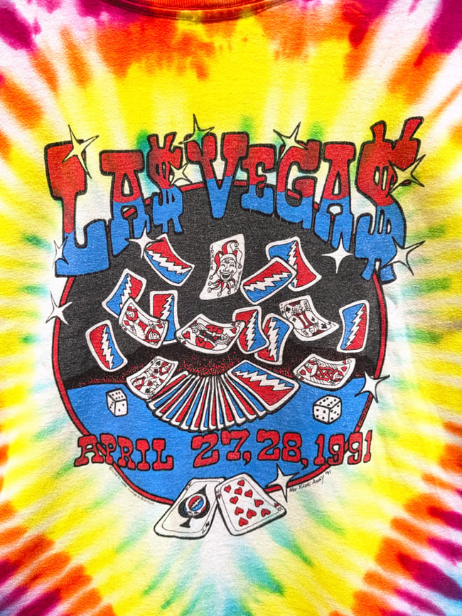 Grateful Dead 1994 Las Vegas T-Shirt - Fits XL+