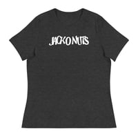 Image 2 of JACKONUTS ON YOU WHITE LADIES TEE