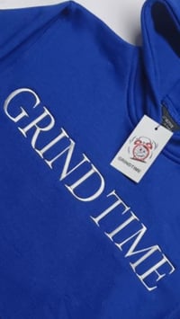 Image 1 of BLUE CROP HOODIE JOGGING SET