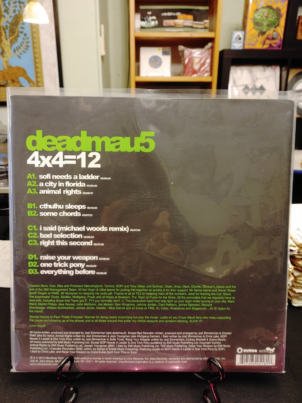 Dead mau5 - 4x4=12 vinyl