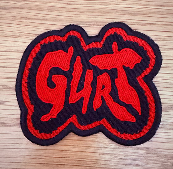 Image of Red LOGO - embroidered patch