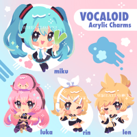Vocaloid Acrylic Charms