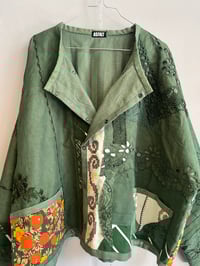 Image 19 of Sunday puzzle jacket, green (xs-xxl)