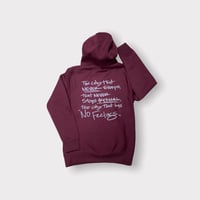 Image 3 of No Feelings ✖️ Yuhk Hoodie