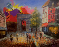 Bot Explodes Over Paris