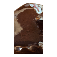 Image 6 of MCM Unique Brown Pottery/Ceramic Ashtray