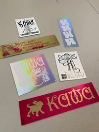 Image of Kawa sticker pack v3