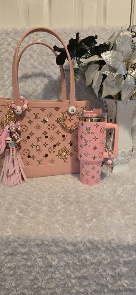 Image of Light Pink B0gg bag with Stan cup bundle