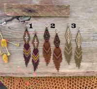 Image 2 of Backwoods fringe earrings