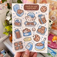 Image 1 of Chocolate Chip Cookies Sticker Sheet