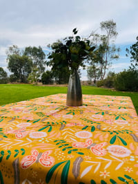 Image 3 of Tablecloth - MA - Butterfly Floral 