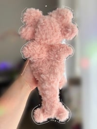 Image 2 of Light Fury Amigurumi Crochet - Handmade Fluffy Dragon Pink - Magic Creations Gift 