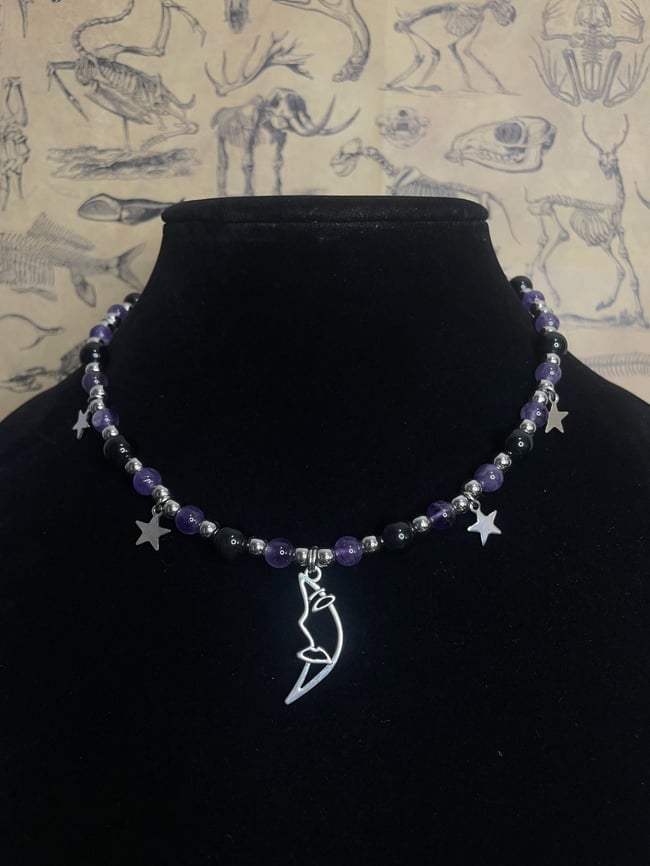 “Amethyst Dreams” Crystal Choker