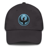 Image 8 of Dad hat - Blue Rebel Loon