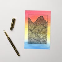 Image 1 of Rainbow Hills - Greeting Card