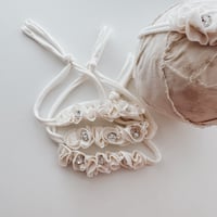 Image 3 of Classy cream ruffle headband