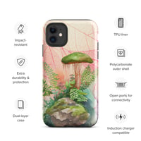 Image 2 of Colorful Mushroom/Fungus/Mycology Watercolor Painting Tough Case for iPhone®