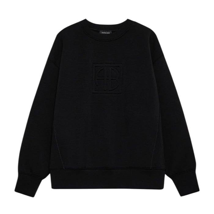 Image of ANINE BING Alto Sweatshirt Framed Monogram
