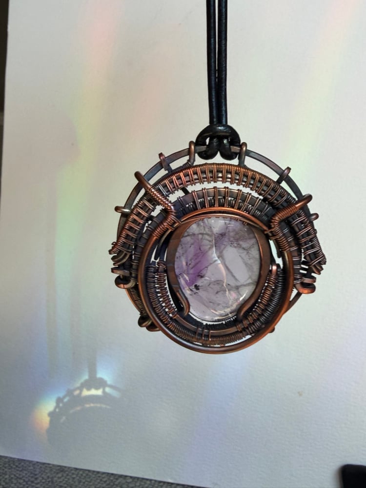 Image of Amethyst Necklace II