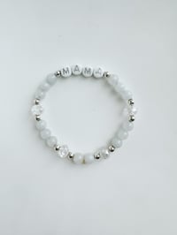 Light blue / crystal bracelet
