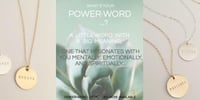 Image 2 of POWER•WORD NECKLACE