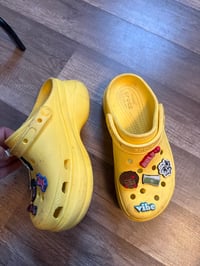 Image 2 of Yellow crocs 