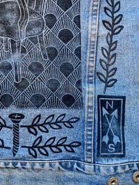 Image 4 of 'So Far So Good' Denim Printed Jacket Oneshot