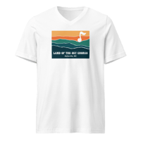 Image 2 of Land of the Sky Unisex Short Sleeve V-Neck T-Shirt