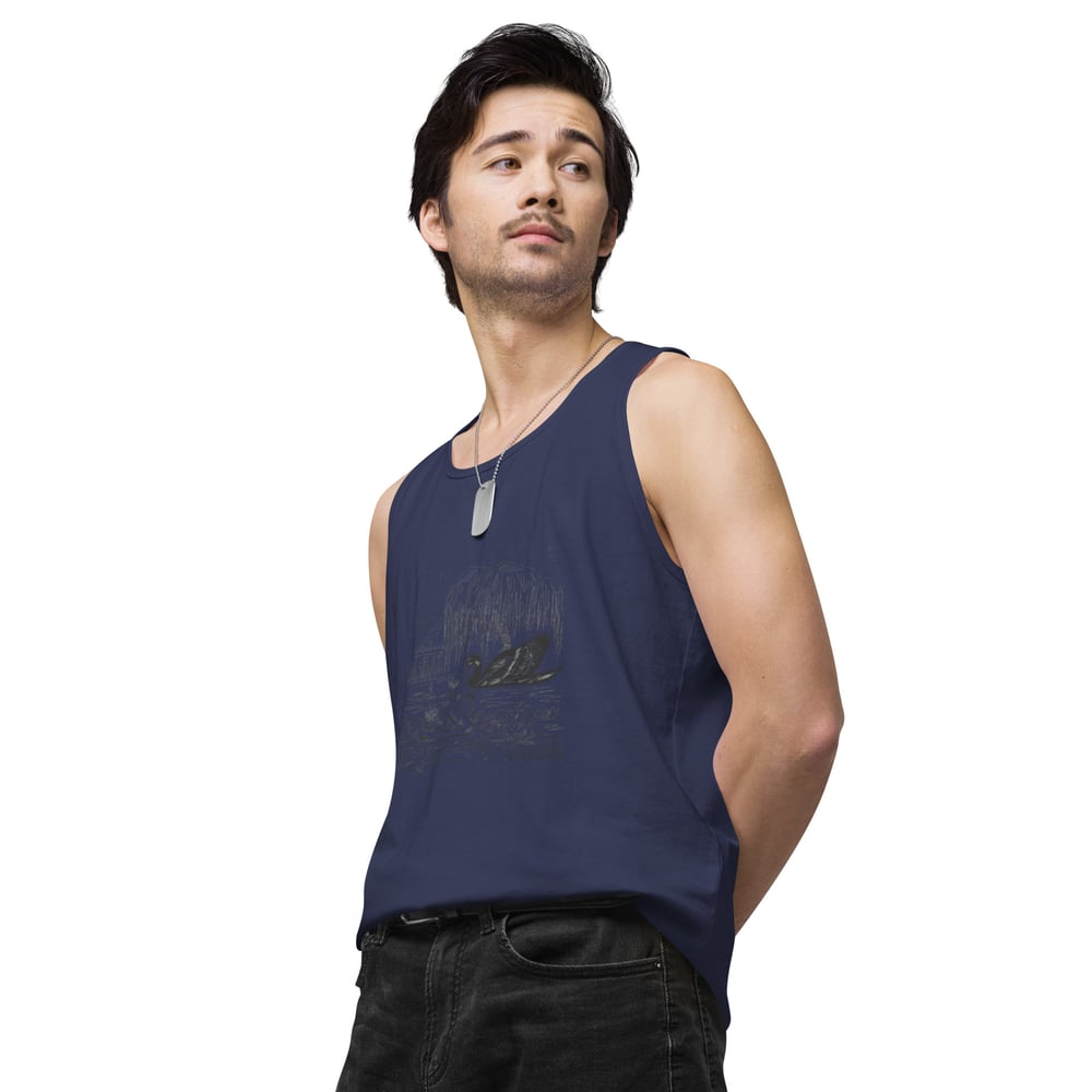 Swan Lake Men’s premium tank top