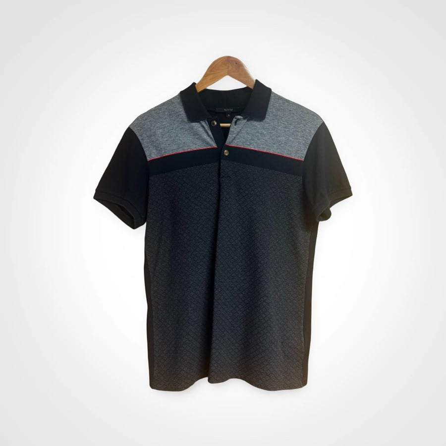 Image of Gucci Tom Ford Kingsnake Colorblock Polo