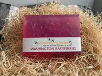 Image 1 of Washington Raspberries Honeybee Glycerin Body Bar