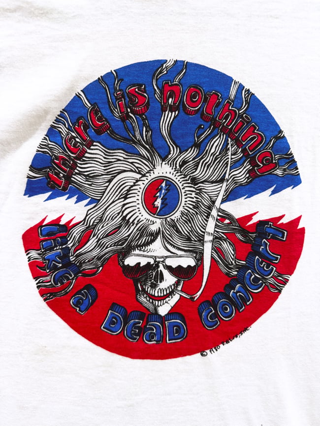 Grateful Dead 1980 Northing Like a Dead Concert T-Shirt - Size SM/ Slim M