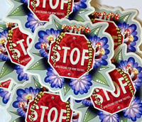 Image 2 of Self Love - STOP sign sticker 