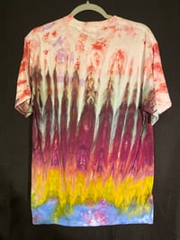 Image 4 of MEDIUM Godzilla Be Gay Do Crime Tie Dye Shirt 5