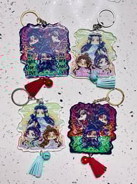 Image 2 of MXTX Trio Enamel Pin Set [IN HANDS]