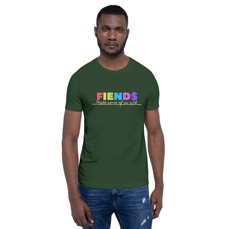 Fiend$ front bred back T-Shirt Image 4
