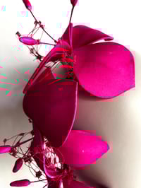 Image 3 of Hot pink flower headpiece #2. SOLD