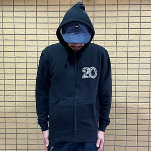 Image of 20th Monster Zip up Hoodie designed by Jeff Rassier