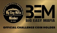 Image 4 of Big Easy Mafia Saints Fan Challenge Coin  