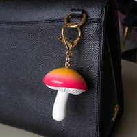 #5 Handmade Mushroom Keychain