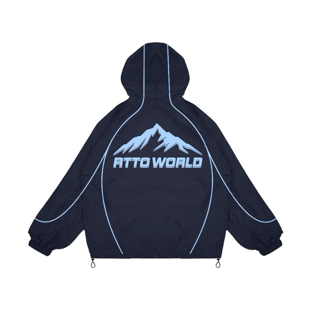 RTTO “Trek” Zip Up in Cobalt
