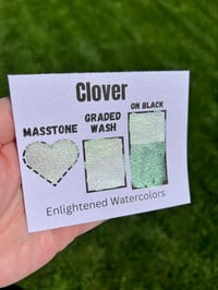 Image 8 of Clover Half Pan Watercolor From the Spring Fever Palette