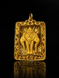 24k 3 Headed Elephant 
