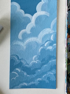 Fluff Clouds Bookmark